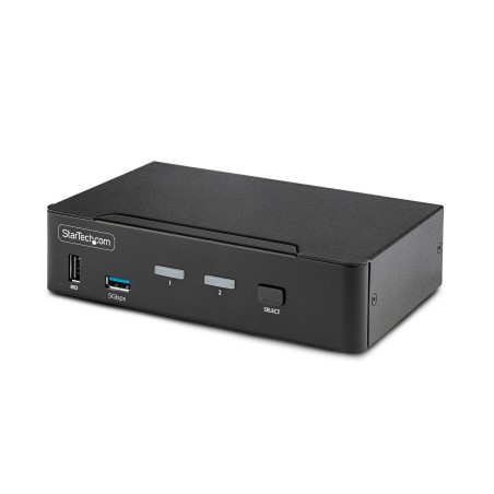 StarTech.com D86A2-2-PORT-8K-KVM KVM switch Black