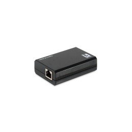 LevelOne POS-5001 séparateur voix-données Connexion Ethernet, supportant l'alimentation via ce port (PoE) Noir