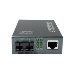 LevelOne GVT-2013 convertisseur de support réseau 1000 Mbit s 850 nm Multimode Gris