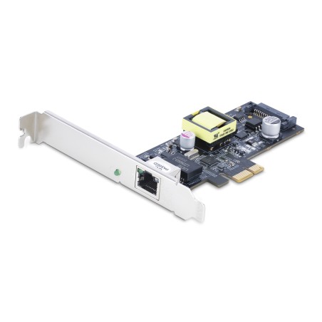 StarTech.com 1-Port 2.5Gbps NBASE-T PoE Netzwerkkarte, Intel I225-V, 802.3at af PoE+ Multi-Gigabit NIC, PCIe LAN