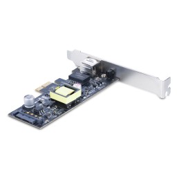 StarTech.com 1-Port 2.5Gbps NBASE-T PoE Netzwerkkarte, Intel I225-V, 802.3at af PoE+ Multi-Gigabit NIC, PCIe LAN