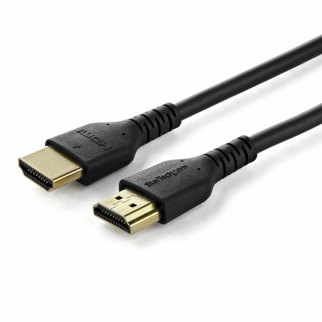 StarTech.com Cable HDMI 2.0 de Alta Velocidad con Ethernet Certificado Premium de 1,5m - 4K 60Hz - HDR10 - HDR - Ultra HD -
