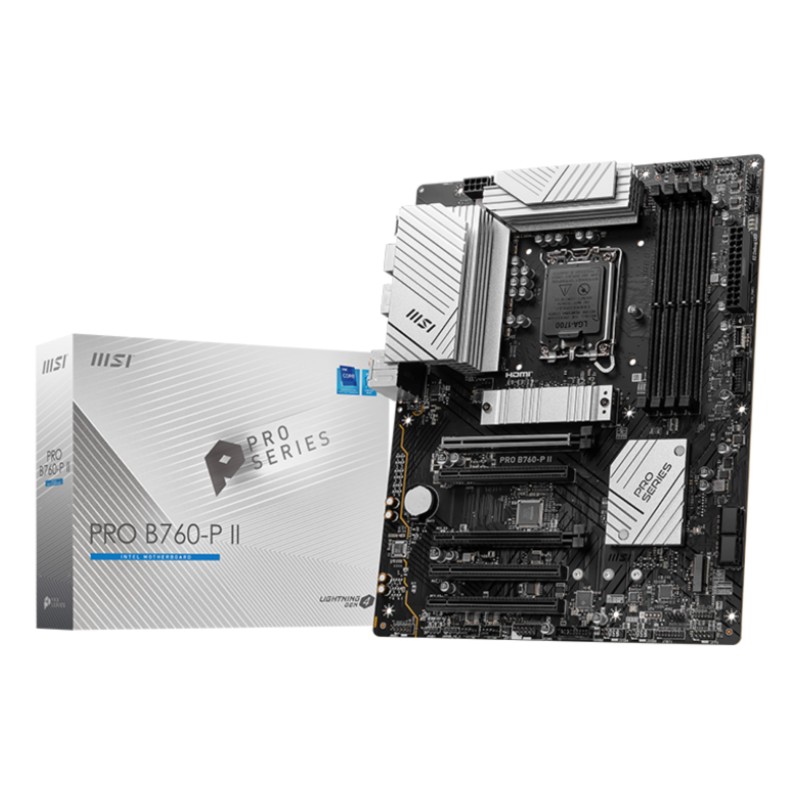 MSI PRO B760-P II carte mère Intel B760 LGA 1700 ATX