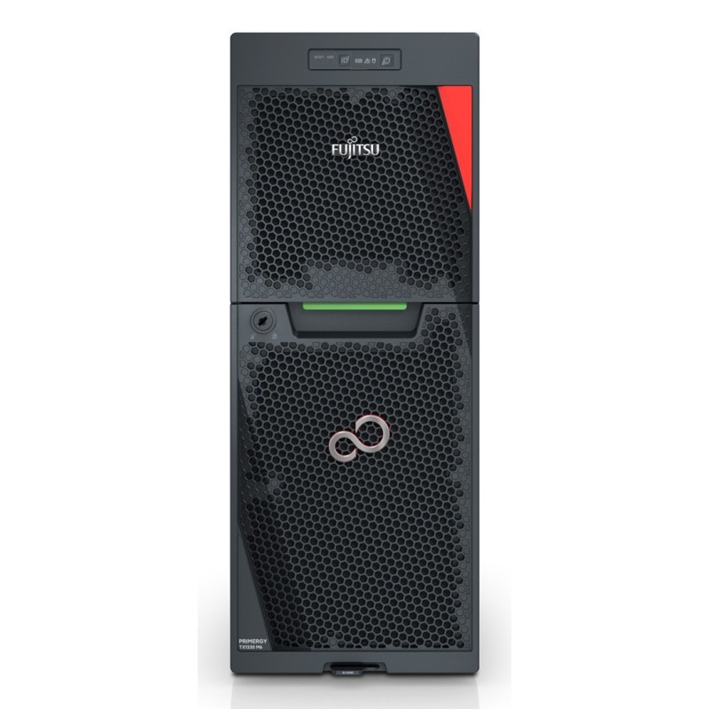 Fujitsu PRIMERGY TX1330 M6 serveur 0 Go Tower Intel Xeon E E-2488 3,2 GHz 32 Go DDR5-SDRAM 500 W