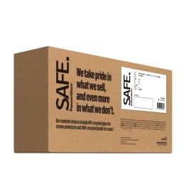 PanzerGlass SAFE. by ® Privacy Screen Protector iPhone 16 | 15 | Ultra-Wide Fit | BULK Pellicola proteggischermo trasparente