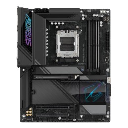 GIGABYTE X870E AORUS PRO Placa Base - Compatible con CPUs AMD Ryzen 9000, 16+2+2 fases VRM digitales, hasta 8000MHz DDR5 (OC),