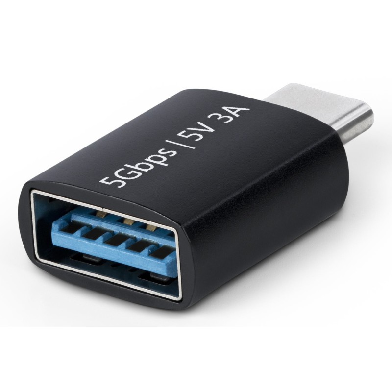 StarTech.com Adaptateur USB-C vers USB-A, USB 5Gbps, 3A, Convertisseur USB-C Mâle vers USB-A Femelle, Boîtier Métallique