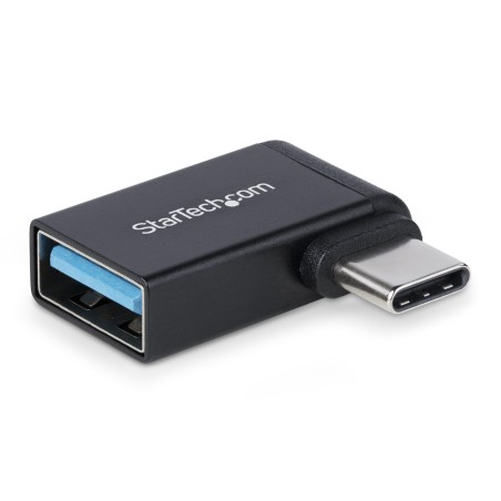 StarTech.com USB-C zu USB-A Adapter, Rechtwinklig, USB 5Gbps, 3A, USB-C Stecker auf USB-A Buchse Konverter, Robustes
