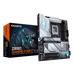 GIGABYTE Placa base Z890 GAMING X WIFI7 - Compatible con CPUs Intel Core Ultra (Serie 2), VRM de 16+1+2 fases, hasta 8800MHz