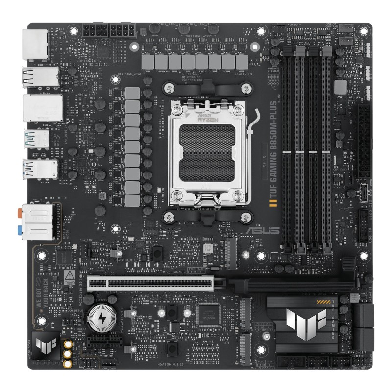 ASUS TUF GAMING B850M-PLUS AMD B850 Zócalo AM5 micro ATX