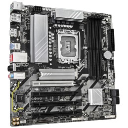 GIGABYTE B860M DS3H WIFI6E Placa base - CPUs Intel Core Ultra, VRM de 5+1+2+1 fases, hasta 9066MHz DDR5, 1xPCIe 5.0 + 1xPCIe