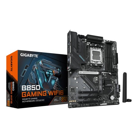GIGABYTE B850 GAMING WIFI6 Motherboard - AMD Ryzen 9000 Serie CPUs, 6+2+2 Phasen digitales VRM, bis zu 8200MHz DDR5 (OC),