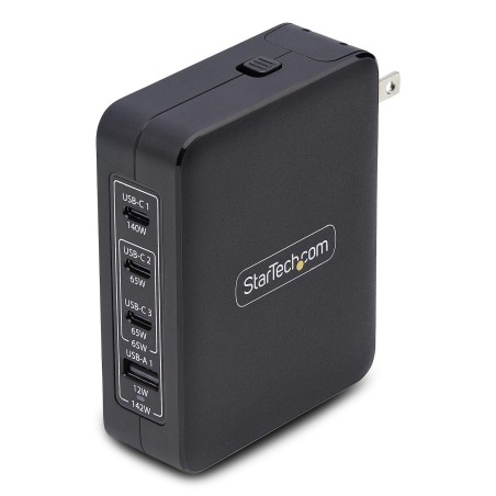StarTech.com 3114GCU-WALL-CHARGER mobile device charger Universal Black AC Fast charging Indoor
