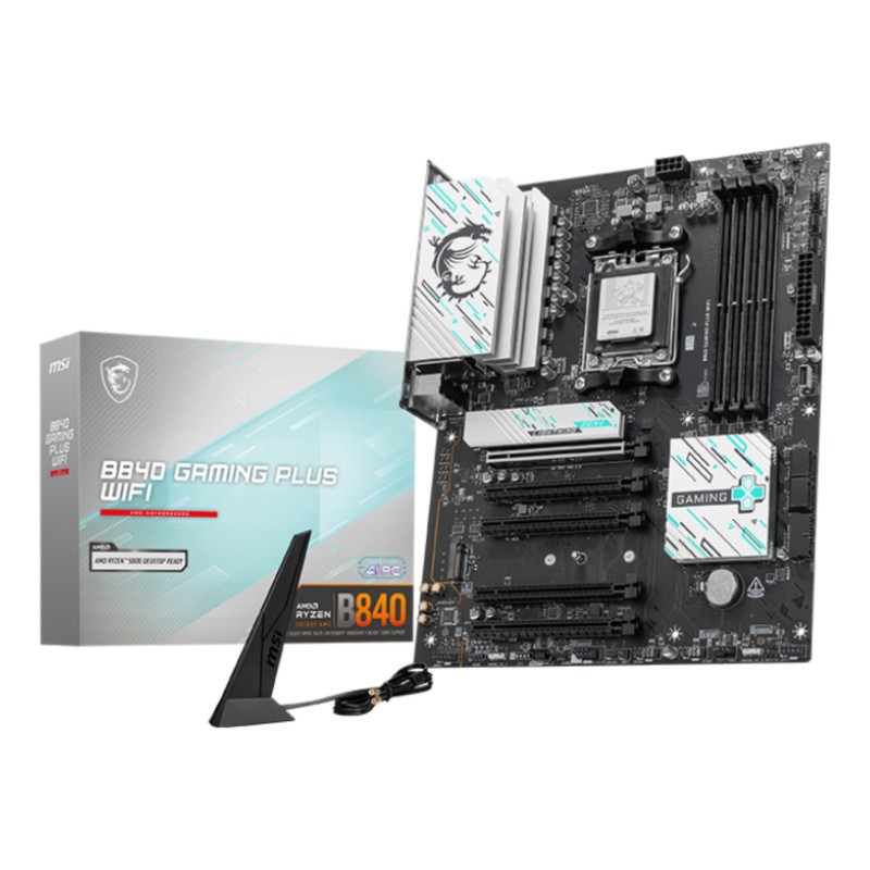 MSI B840 GAMING PLUS WIFI placa base AMD B840 Zócalo AM5 ATX