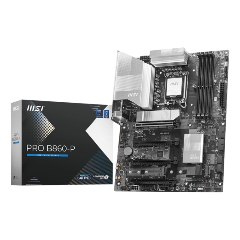 MSI PRO B860-P carte mère Intel B860 LGA 1851 (Socket V1) ATX