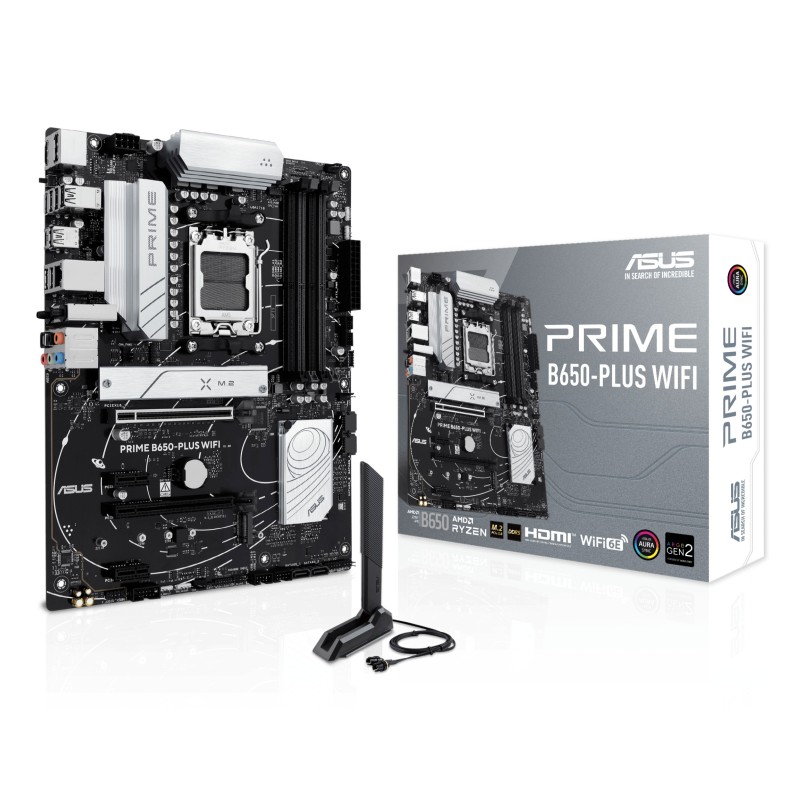 ASUS PRIME B650-PLUS WIFI AMD B650 Socket AM5 ATX