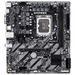 GIGABYTE H810M H Carte mère - Processeurs Intel Core Ultra (Série 2), VRM 4+1+2 phases, jusqu'à 6400 MHz DDR5, 1xPCIe 4.0 M.2,