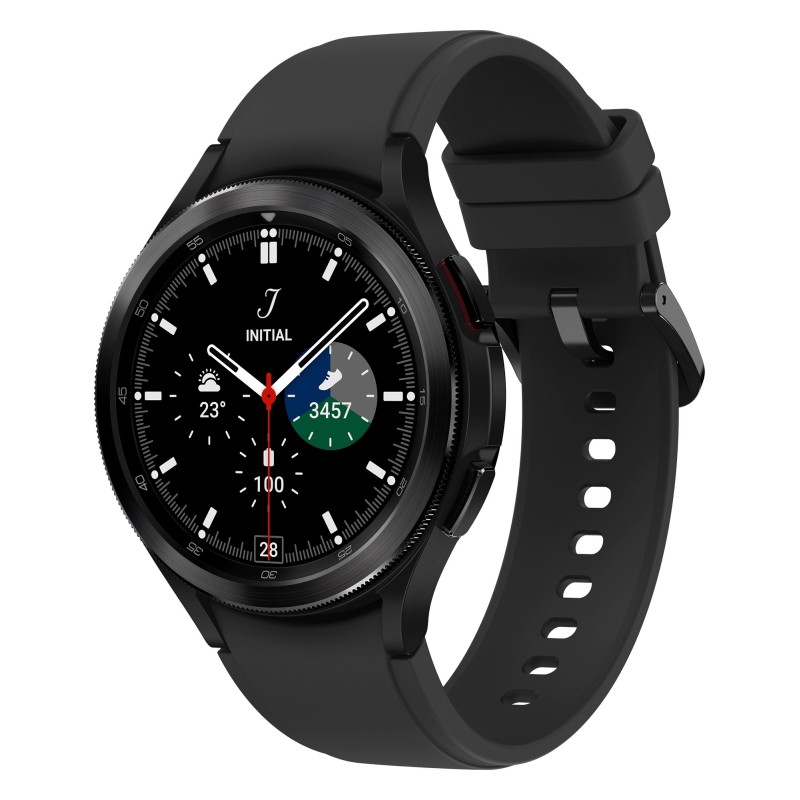 Samsung Galaxy Watch4 Classic 1.4" OLED 46 mm Digital 450 x 450 pixels Touchscreen Black Wi-Fi GPS (satellite)