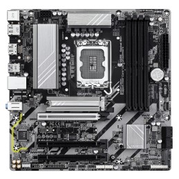 GIGABYTE B860M DS3H Mainboard - Intel Core Ultra CPUs, 5+1+2+1 Phasen VRM, bis zu 9066MHz DDR5, 1xPCIe 5.0 + 1xPCIe 4.0 M.2,