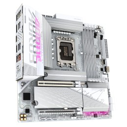 GIGABYTE B860M AORUS ELITE WF6E ICE Placa base - CPUs Intel Core Ultra, VRM de 12+1+2+1 fases, hasta 9200MHz DDR5, 1xPCIe 5.0 +