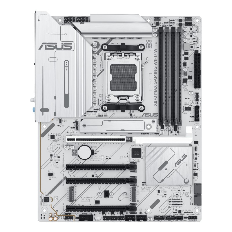 ASUS X870 MAX GAMING WIFI7 W AMD X870 Zócalo AM5 ATX