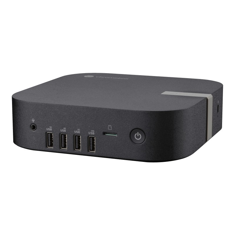 ASUS Chromebox CHROMEBOX5-S5007UNA Intel® Core™ i5 i5-1335U 8 GB DDR4-SDRAM 256 GB SSD ChromeOS Mini PC Mini-PC Schwarz