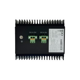 LevelOne 20-Port L2+ Managed Gigabit Industrieswitch, 8x 1GbE RJ45, 8x 1GbE SFP, 4x 1 2.5GbE SFP, DIN-Schiene, -40°C bis 80°C