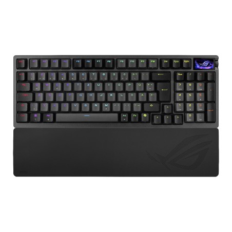 ASUS ROG Azoth 96 HE clavier Gaming USB + RF Wireless + Bluetooth QWERTZ Noir