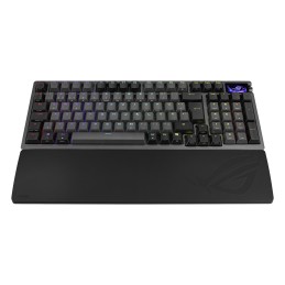 ASUS ROG Azoth 96 HE teclado Juego USB + RF Wireless + Bluetooth QWERTZ Negro
