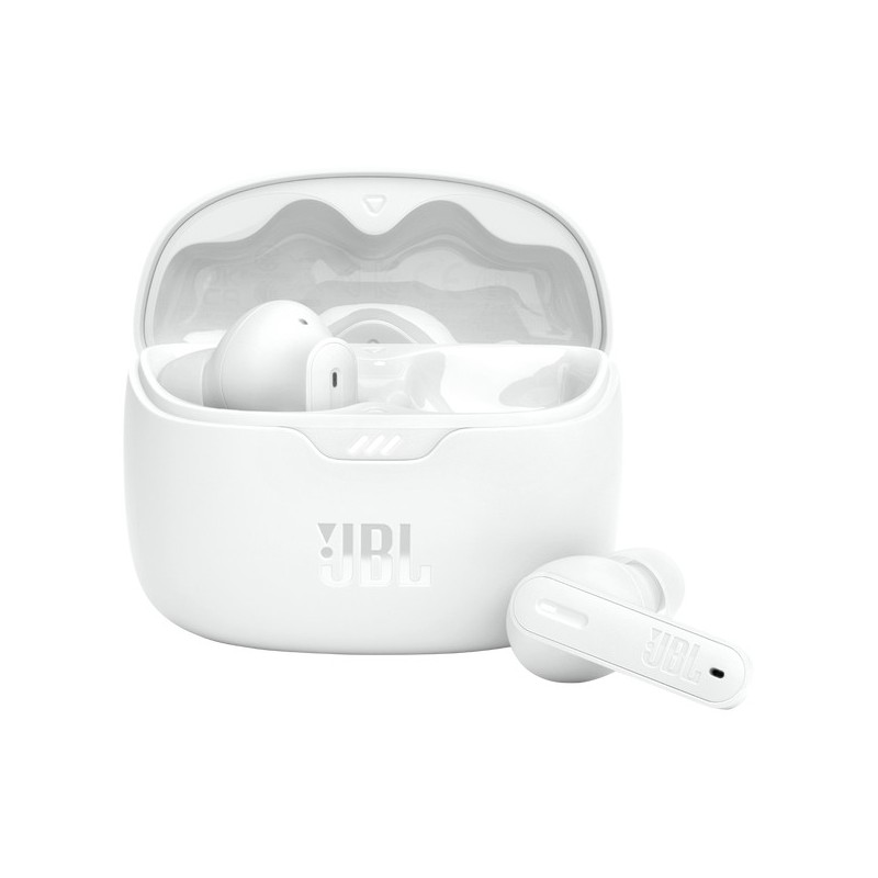 JBL Tune Beam Headset True Wireless Stereo (TWS) In-ear Calls Music Bluetooth White