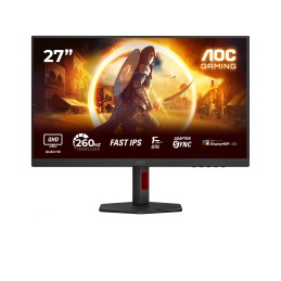 AOC G4 Q27G4ZR computer monitor 27" 2560 x 1440 pixels Quad HD LED Black, Red