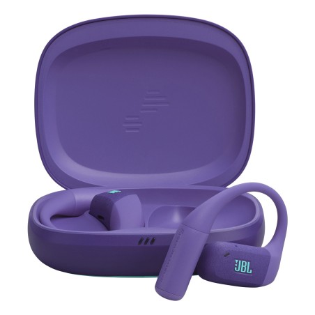 JBL Endurance Zone Cuffie Sportive Open-Ear True Wireless con Archetto Ergonomico, colore Viola