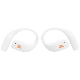 JBL Endurance Zone Cuffie Sportive Open-Ear True Wireless con Archetto Ergonomico, colore Bianco