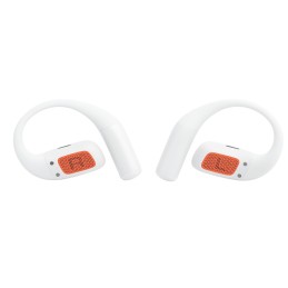 JBL Endurance Zone Cuffie Sportive Open-Ear True Wireless con Archetto Ergonomico, colore Bianco