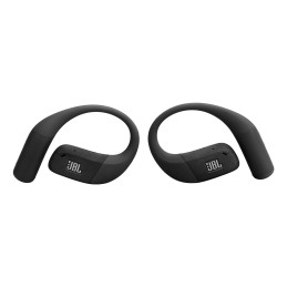 JBL Endurance Zone Cuffie Sportive Open-Ear True Wireless con Archetto Ergonomico, colore Nero e grigio