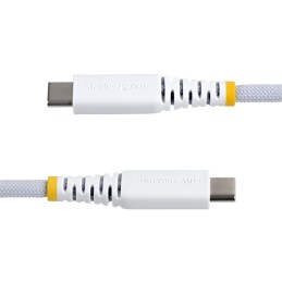 StarTech.com USB2CC2MNCBRWH USB cable USB 2.0 78.7" (2 m) USB C White