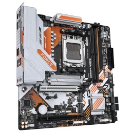 GIGABYTE B850M FORCE Carte Mère – Compatible avec les processeurs AMD Ryzen série 9000, VRM numérique 8+2+2 phases, jusqu’à