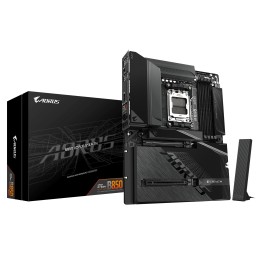 GIGABYTE B850 AORUS STEALTH Mainboard – AMD Ryzen 9000 Series CPUs, digitales 14+2+2-Phasen-VRM, bis zu 8200 MHz DDR5 (O.C.),
