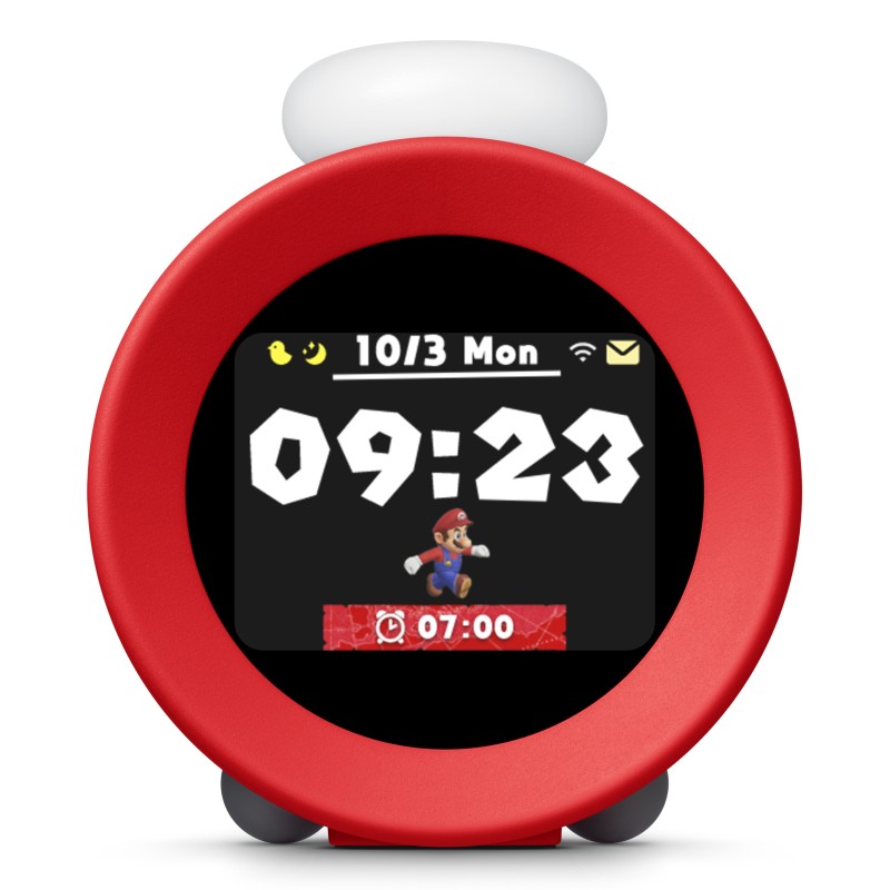 Nintendo 10013963 despertador Reloj despertador digital Rojo
