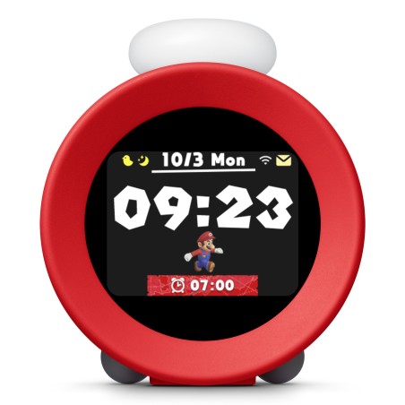 Nintendo 10013963 despertador Reloj despertador digital Rojo