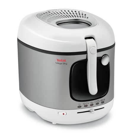 Tefal FR4800 Single Stand-alone 2100 W Deep fryer Stainless steel, White