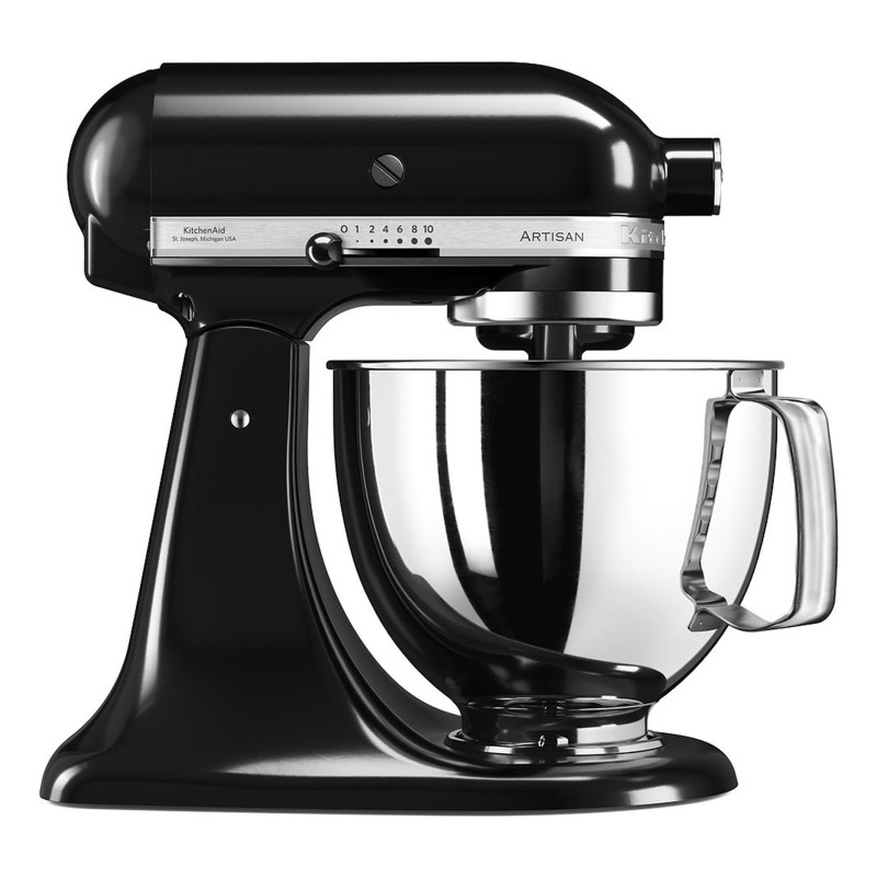 KitchenAid 5KSM125EOB Sbattitore con base 300 W Nero