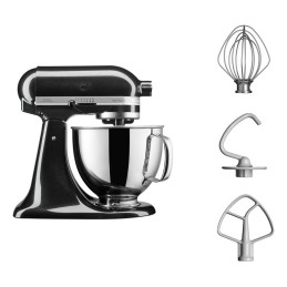 KitchenAid 5KSM125EOB Batidora de varillas 300 W Negro