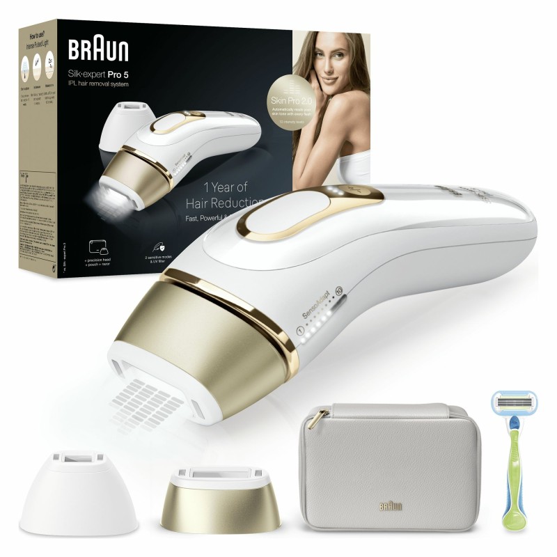Braun PL5152 Lichtimpulstechnologie (IPL) Gold, Weiß