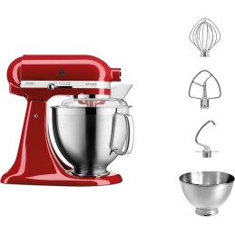 KitchenAid Artisan 5KSM185PS robot da cucina 300 W 4,8 L Rosso