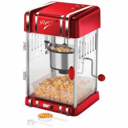 Unold 48535 machine à popcorn Rouge, Argent 300 W