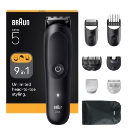 Braun AIO5540 cortadora de pelo y maquinilla Negro 14 Ión de litio
