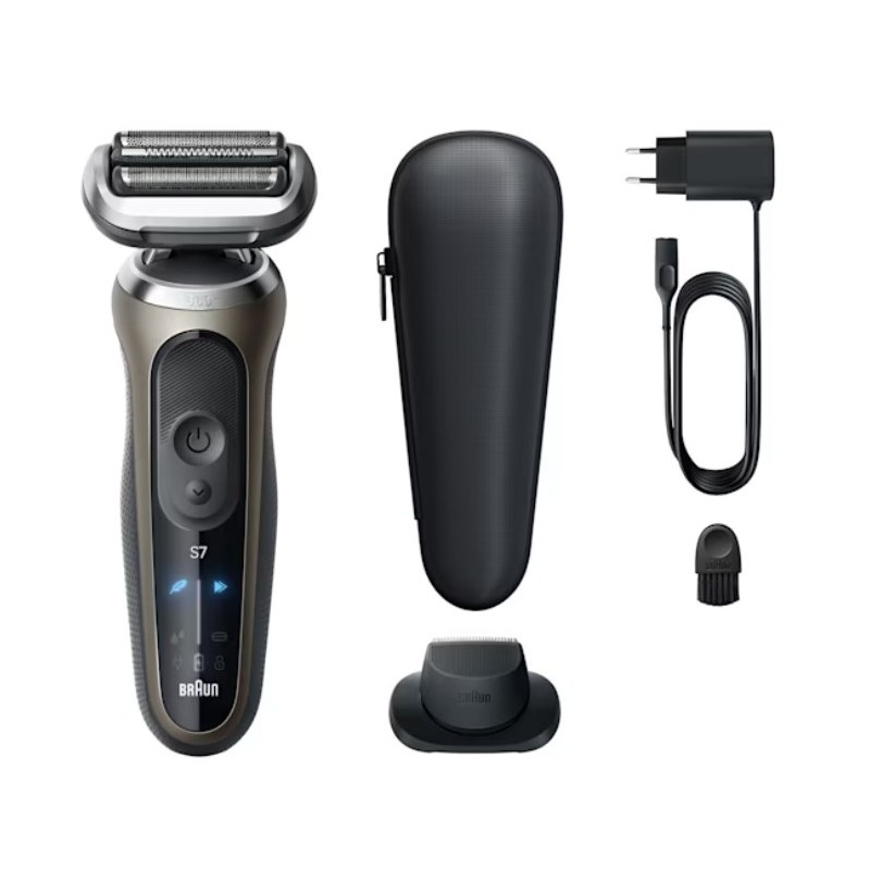 Braun Series 7 72-C1200s Trimmer Schwarz, Bronze, Edelstahl