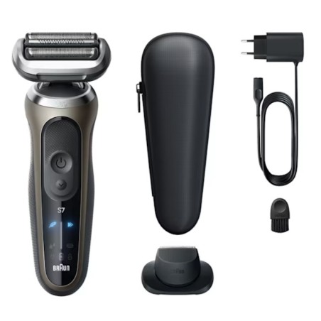 Braun Series 7 72-C1200s Trimmer Schwarz, Bronze, Edelstahl