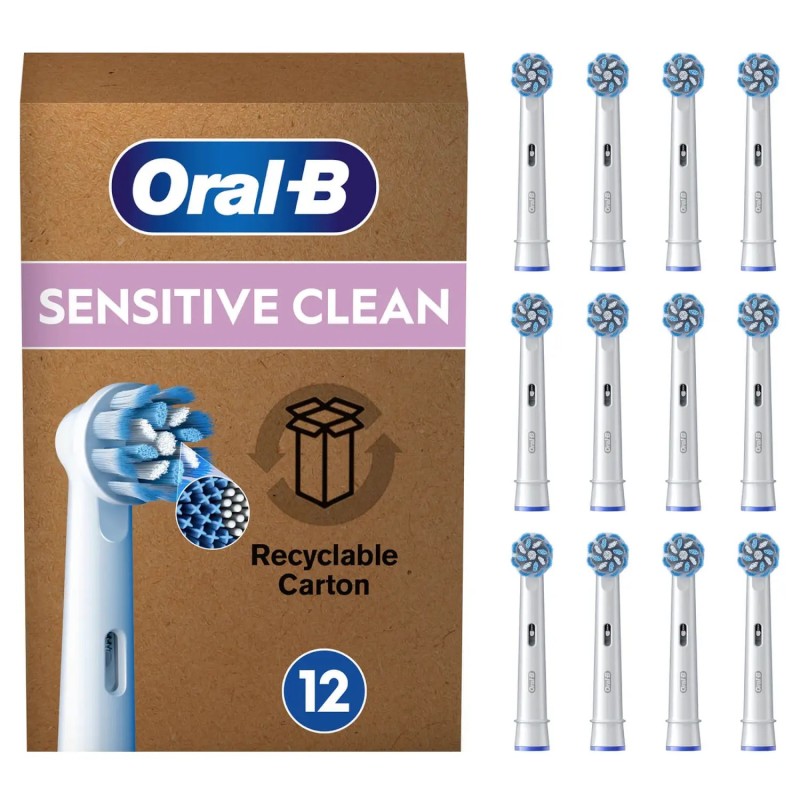 Oral-B Sensitive Clean 12 pz Bianco